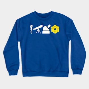 Evolution Of Astronomy Crewneck Sweatshirt